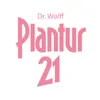 The image displays the brand name "Dr. Wolff" and the product name "Plantur 21" with the number "21" prominently featured. Náhled obrázku produktu