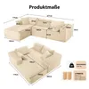COMHOMASofa Big-Sofa, Canapé en L, Canapé d'angle, Voir les images du produit 7
