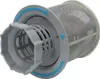 Close-up view of a dishwasher filter. Produktbild-Vorschau
