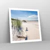Poster - Poster ohne Rahmen - Mrzezyno Strand Meer - 60x60 Produktbild-Vorschau 7