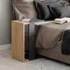 DECORTIE Zetti C-Modell Beistelltisch - Eiche+Anthrazit 40 Produktbild-Vorschau 5
