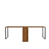 Skye Decor, London - L208, Schreibtisch, Nussbaum, 100 % Produktbild-Vorschau 4