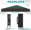 LZQ Pop-Up Pavillon 3x3 m Faltpavillon für Garten & Produktbild-Vorschau 7