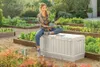 Keter Gartentruhe KENTWOOD – 350L – wetterfest – helles Produktbild-Vorschau 2
