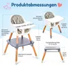 OYAJIA Hochstuhl baby 6 in 1 Sitzerhöhung Kinderstuhl Produktbild-Vorschau 13