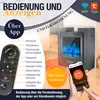 Elektryczny grzejnik kominkowy KESSER® LED z termostatem, Podgląd zdjęcia produktu 5