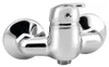 A chrome shower faucet is shown against a white background. Anteprima dell’immagine prodotto