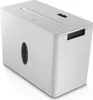 A white paper shredder is shown from a three-quarter angle against a white background. Podgląd zdjęcia produktu