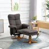 HOMCOM Relaxsessel Massagesessel mit Fußhocker Produktbild-Vorschau 2