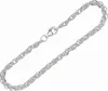 Armband 925 Sterling Silber 19cm Doppelanker Kette Herren Produktbild-Vorschau 1