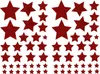 Oblique Unique 64 Sterne Sticker Stern Aufkleber mit Produktbild-Vorschau 1