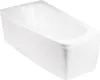 A white bathtub on a white background. Produktbild-Vorschau