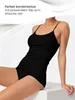 Yenita® Spaghetti Top (2er Set) Modern-Collection L schwarz Produktbild-Vorschau 2
