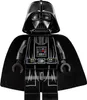 A close-up studio shot of a Darth Vader LEGO minifigure. Podgląd zdjęcia produktu