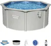 Bestway Hydrium Schwimmbad 56566 oberirdisch rund 305x122cm Produktbild-Vorschau 4