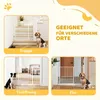 Hunde Türschutzgitter Treppenschutzgitter, 75-115 cm Hunde Produktbild-Vorschau 7
