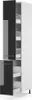 Apothekerschrank Vicco Fame-Line Anthrazit Hochglanz 30 cm, Produktbild-Vorschau 4