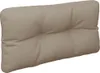 vidaXL Palettenkissen Taupe 80x40x12 cm Stoff Produktbild-Vorschau 4