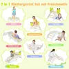 Set di 3 strutture per arrampicata indoor COSTWAY, Anteprima dell’immagine prodotto 6