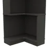 Libreria angolare Fliek con striscia LED, 63,5x45x175 cm, Anteprima dell’immagine prodotto 6