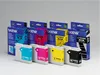 Four Brother ink cartridges are displayed in their packaging, arranged in a row. Náhled obrázku produktu