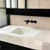 Set di mobili da bagno Lavabo in pietra sinterizzata Anteprima dell’immagine prodotto 7