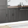 "im Angebot" Spülenunterschrank Kalmar Schwarz 60x46x81,5 Produktbild-Vorschau 3