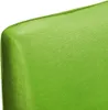 vidaXL Stretch Chair Covers Straight 6 ks. Zelená Náhľad obrázku produktu 4