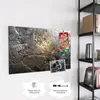 Magnettafel 90x60cm Pinnwand Whiteboard beschreibbar - Produktbild-Vorschau 4