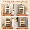COSTWAY 57 L Boîtes de rangement pliables avec couvercles, Voir les images du produit 4