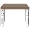 vidaXL pawilon ścienny 3x3x2,5 m Taupe Podgląd zdjęcia produktu 1