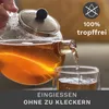 Creano Teekanne mit Siebeinsatz aus Glas 1,6l - Produktbild-Vorschau 3