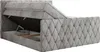 MKS MEBLE Boxspringbett 200 x 200 cm mit Bettkasten, Bett Produktbild-Vorschau 6