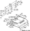 Cuffia sottopensile Bosch Serie 2 DUL62FA21, 60 cm, bianca, Anteprima dell’immagine prodotto 13