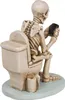 OOTB Skelett auf Toilette  ca. 13 x 10 cm Produktbild-Vorschau 5