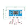 10A Solarladeregler, Solarpanel-Controller 12V / 24V Produktbild-Vorschau 2