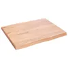 vidaXL Stolová deska 60x50x(2-4) cm z masivního dřeva s Náhled obrázku produktu 3