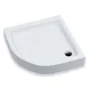 Duschwanne Viertelkreis 90x90x17 Sanitäracryl Duschtasse Produktbild-Vorschau 2