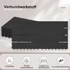 EUGAD 12er-Set WPC Fliesen, Klickfliesen, 30x60cm, mit Produktbild-Vorschau 5
