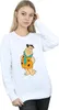 The Flintstones - Sweatshirt für Damen BI17400 (S) (Weiß) Produktbild-Vorschau 2