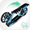 City Scooter, Kinder Tretroller, Klappbar Scooter Bervee Produktbild-Vorschau 4