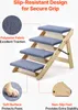 SucceBuy Haustiertreppe 630x470x490 mm, 4-stufige klappbare Produktbild-Vorschau 4