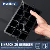 Walfos® Silicone Bac à glaçons Lot de 3 avec couvercle Sans Voir les images du produit 7