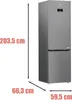 Beko Kühl-Gefrierkombi B5RCNA406HXB1 sr C Produktbild-Vorschau 10