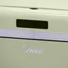 A close-up view of the lower section of a green retro-style bin, showing the brand logo. Podgląd zdjęcia produktu