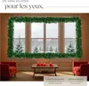 Guirlande de Noël avec pommes de pin - rouge/vert Voir les images du produit 3