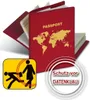 HERMA - Copridocumenti per passaporto - Rosso vino Anteprima dell’immagine prodotto 2