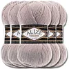 Alize 5x 100g Superlana Klasik Wolle, Uni, Häkeln, Stricken Produktbild-Vorschau 1