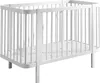 Babybett >PEPPINI< in weiß, Nadelholz massiv - Produktbild-Vorschau 1