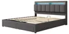 Boxspringbed 180x200 cm met LED-verlichting, hydraulische Productafbeelding-voorbeeld 7